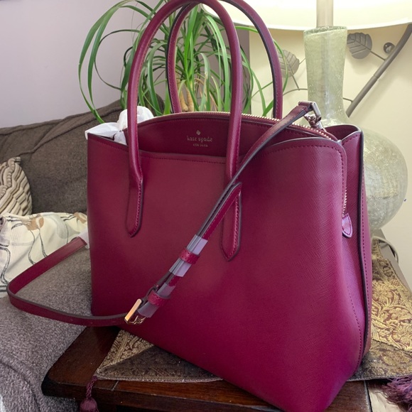 Authentic Kate spade Leather OPEN/zip SATCHEL/CROSBY - Picture 9 of 16